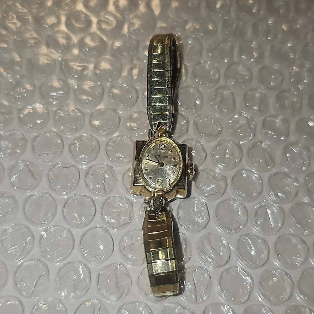 Whitnauer Women's Vintage Wrist Watch 10k G  Top